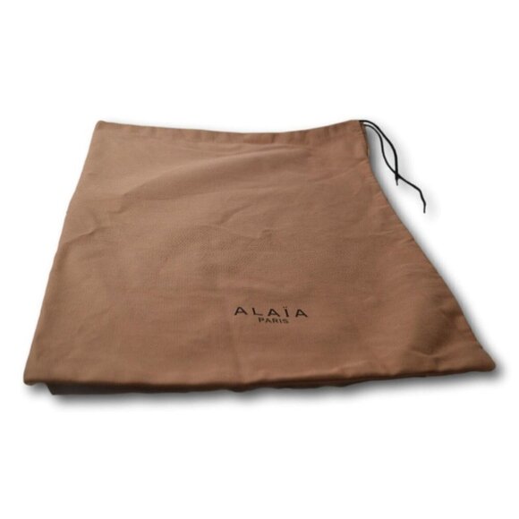 Alaia Paris New Blush Medium Cotton Storage Travel Dust Bag 13”x 15” - NEW - Picture 1 of 2